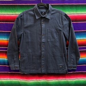 Ben Sherman blue Utility Long Sleeve button up 3-pocket shirt Men’s Medium